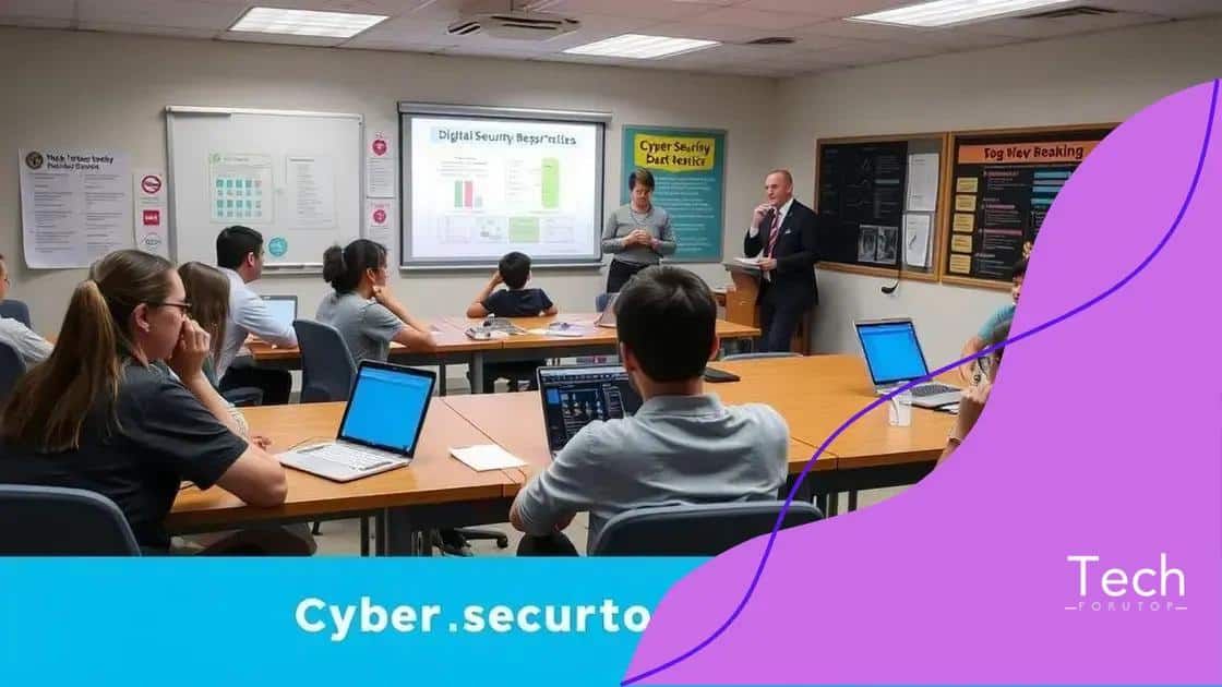Effective digital security initiatives in schools