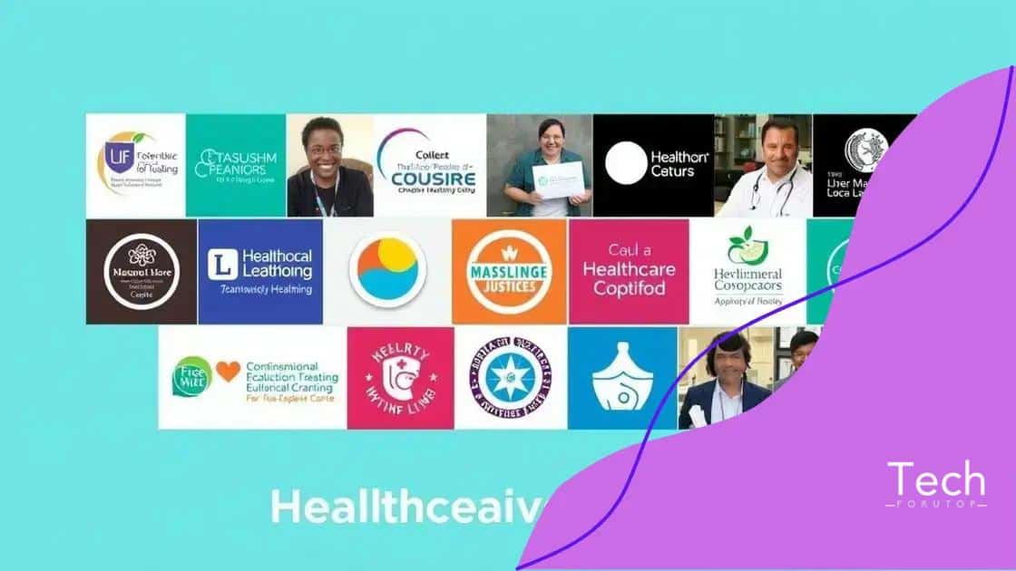 Key organizations promoting healthcare justice