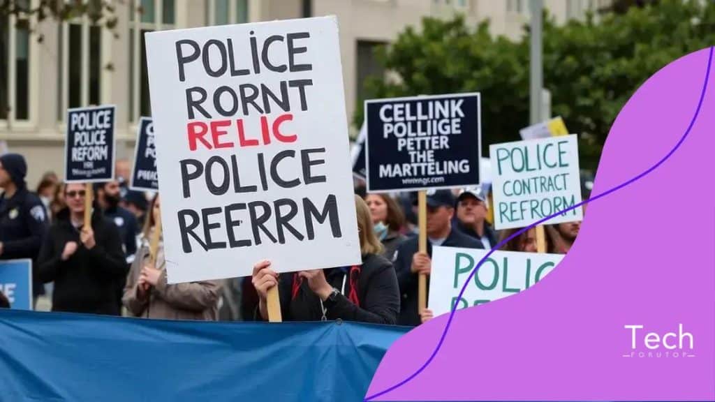Police union contract reform protests spark change