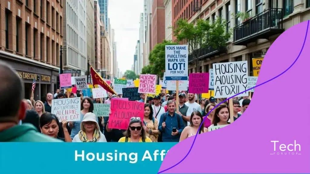 Mass protests over housing affordability spark urgent debates