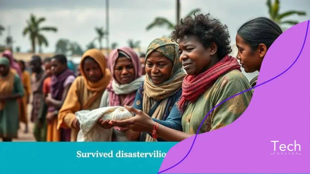 Climate disaster survivor assistance benefits for recovery