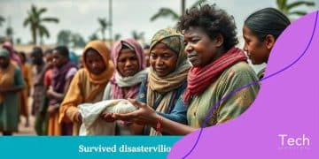 Climate disaster survivor assistance benefits for recovery