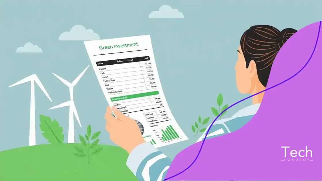 How to choose green investments