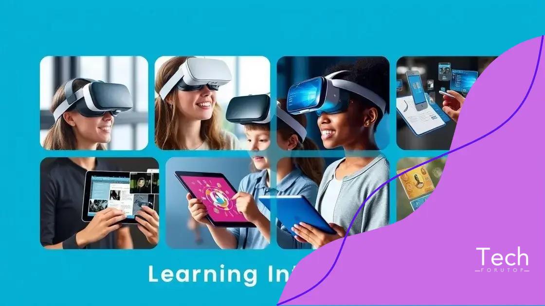 Technological advancements shaping learning platforms
