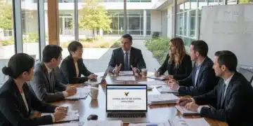 Educators collaborating on federal education grant applications for 2025