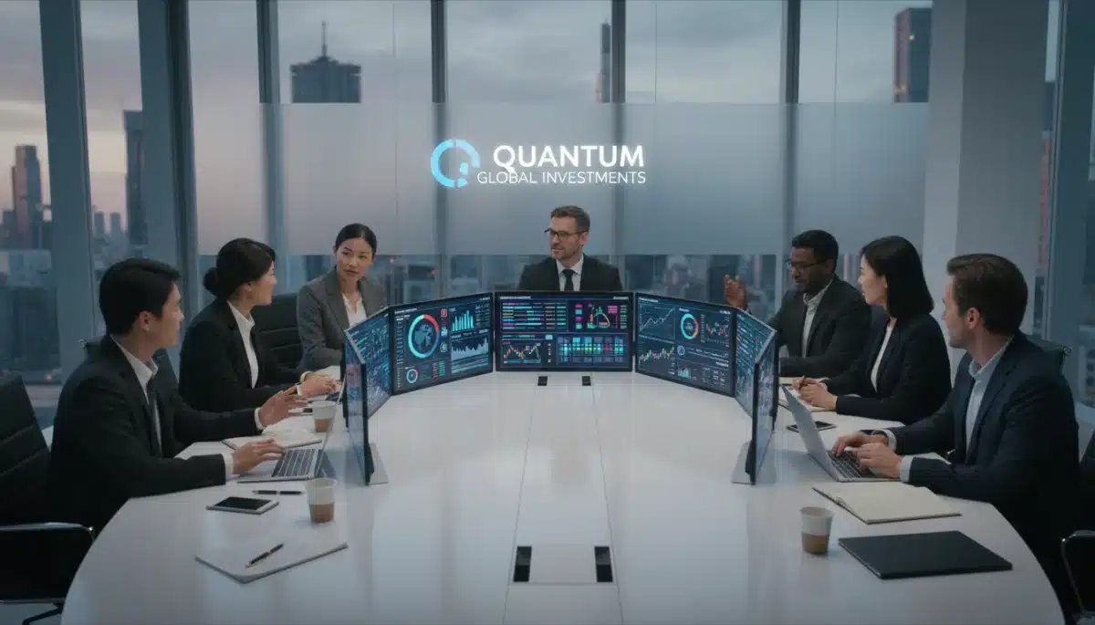 Professionals analyzing financial data for strategic investment planning