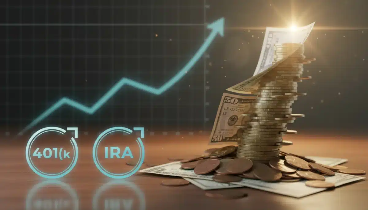 Growing retirement savings through compounding